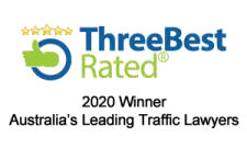 ThreeBest Rated 2020 Winner — Australia's Leading Traffic Lawyers